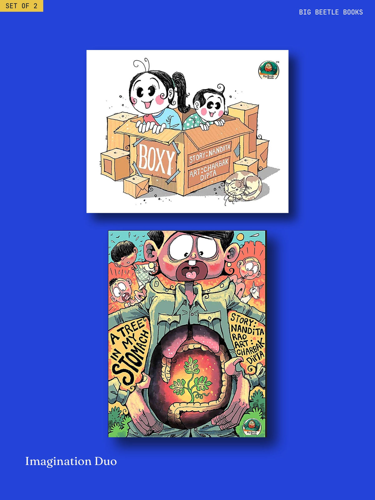 Imagination Duo, every book in the set