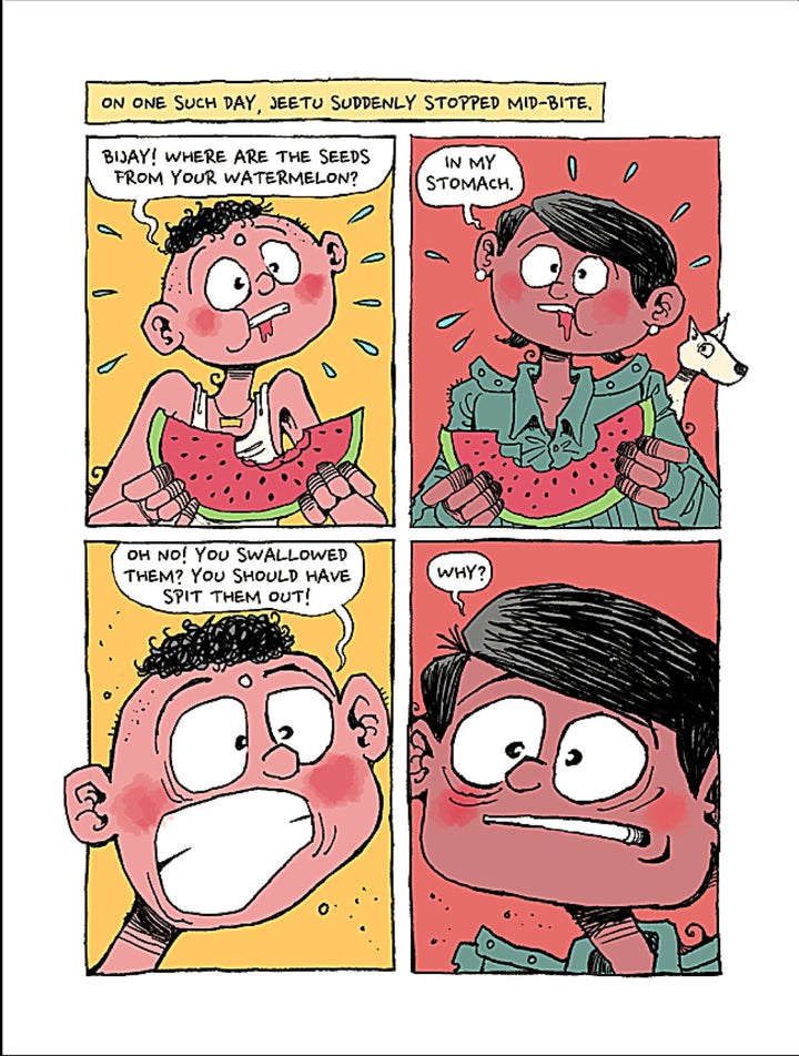 A Tree in My Stomach: inside pages
