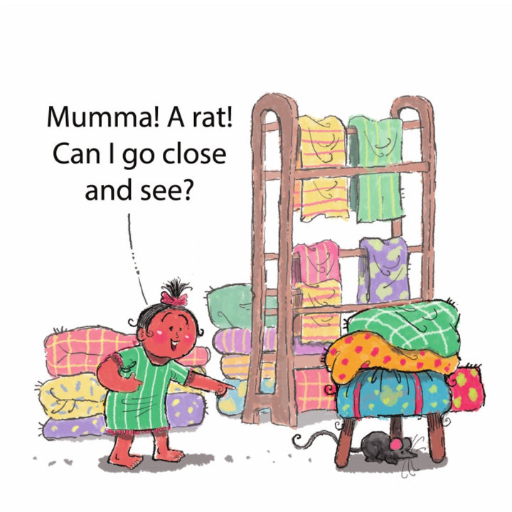 Mr Peekaboo Rat: inside pages